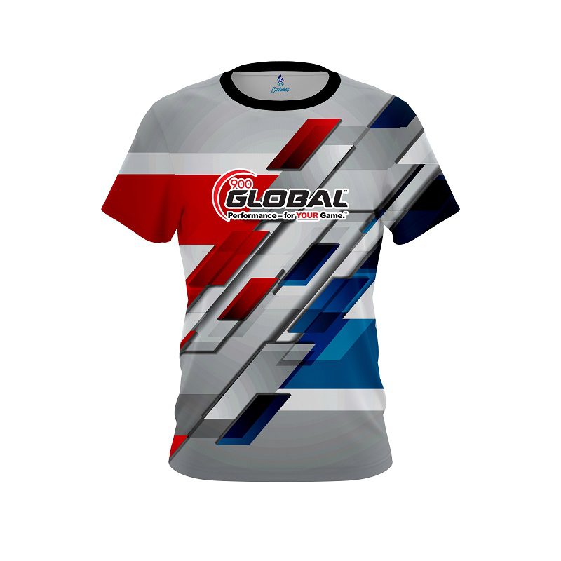 900 Global Silver Swift CoolWick Bowling Jersey