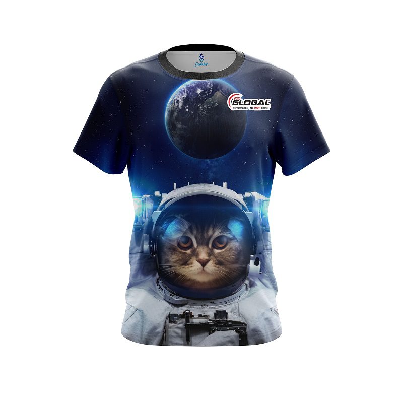900 Global Space Cat CoolWick Bowling Jersey