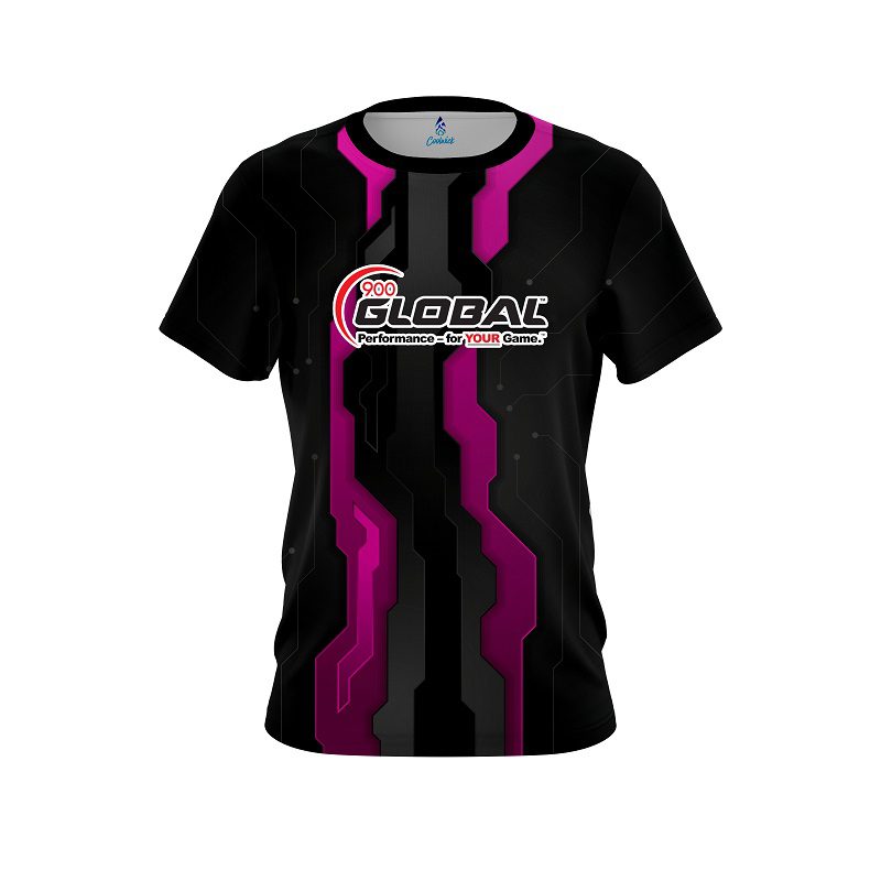 900 Global Sport Technology Pink CoolWick Bowling Jersey