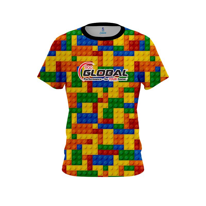 900 Global Stacks CoolWick Bowling Jersey