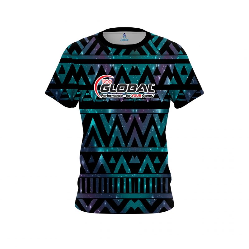900 Global Starlight Tribal CoolWick Bowling Jersey