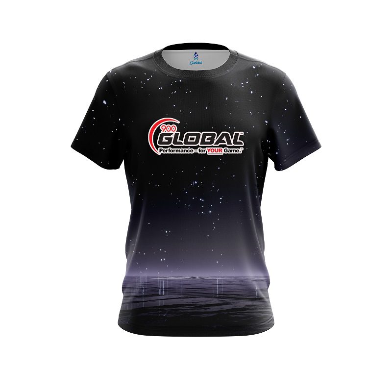 900 Global Starry Night CoolWick Bowling Jersey