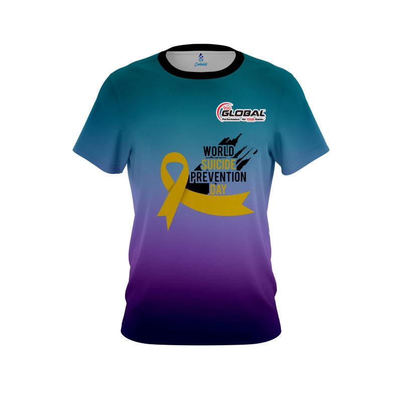 900 Global Suicide Prevention CoolWick Bowling Jersey