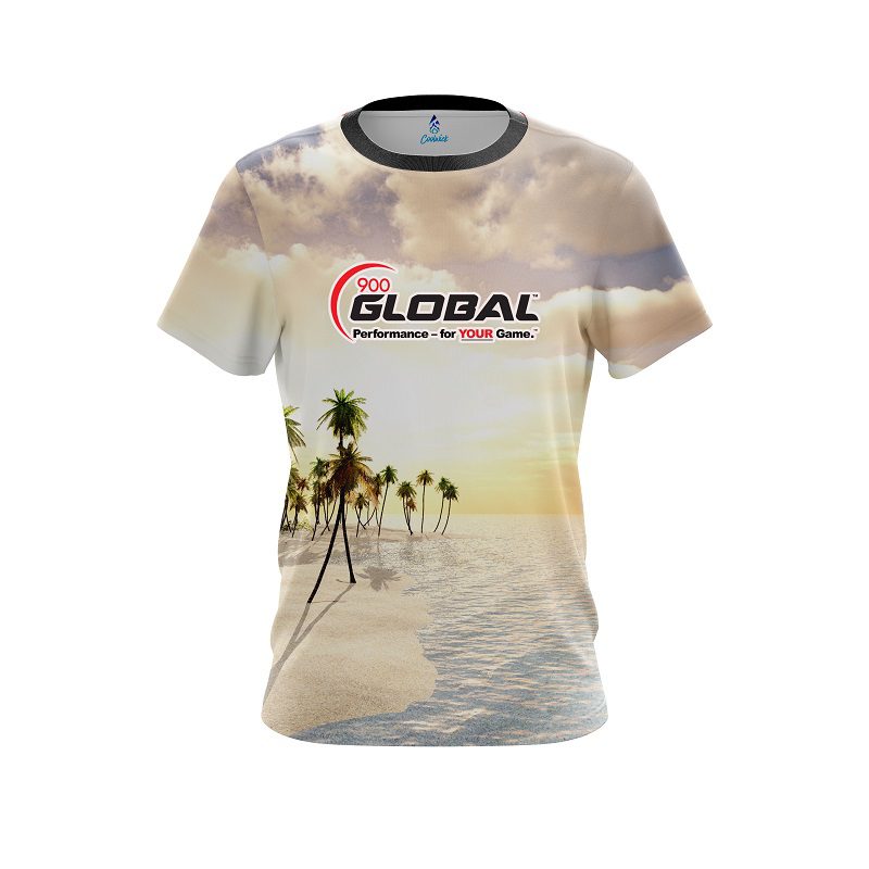 900 Global Summer Island CoolWick Bowling Jersey