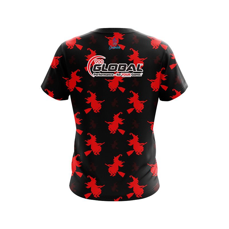 900 Global The Great Witch Escape CoolWick Bowling Jersey - Image 2