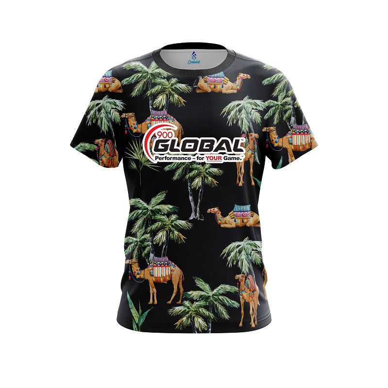 900 Global Tropical Camel CoolWick Bowling Jersey