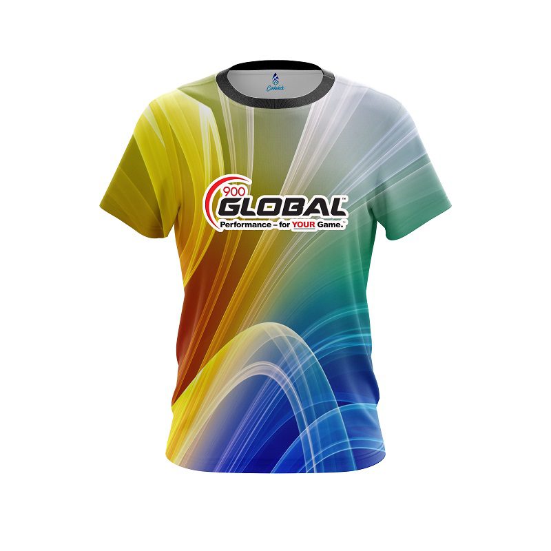900 Global Wave Runner CoolWick Bowling Jersey