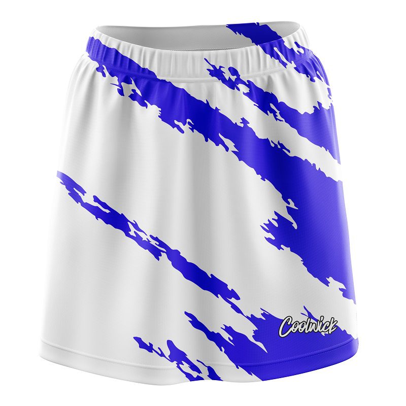 Athlete Blue CoolWick Bowling Skort
