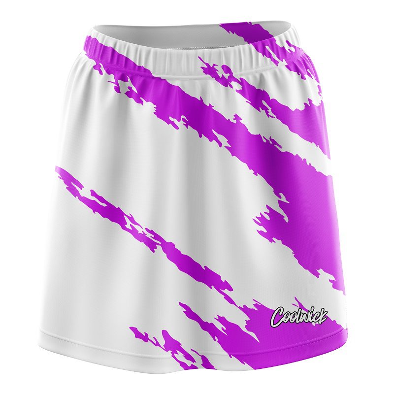 Athlete Purple CoolWick Bowling Skort