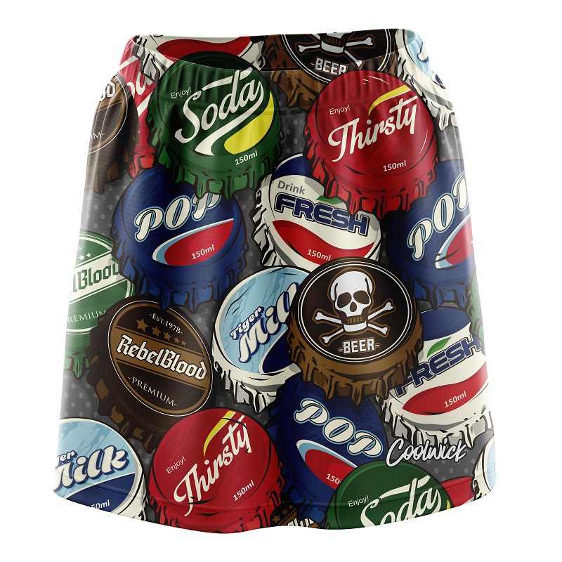 Bottle Caps CoolWick Bowling Skort