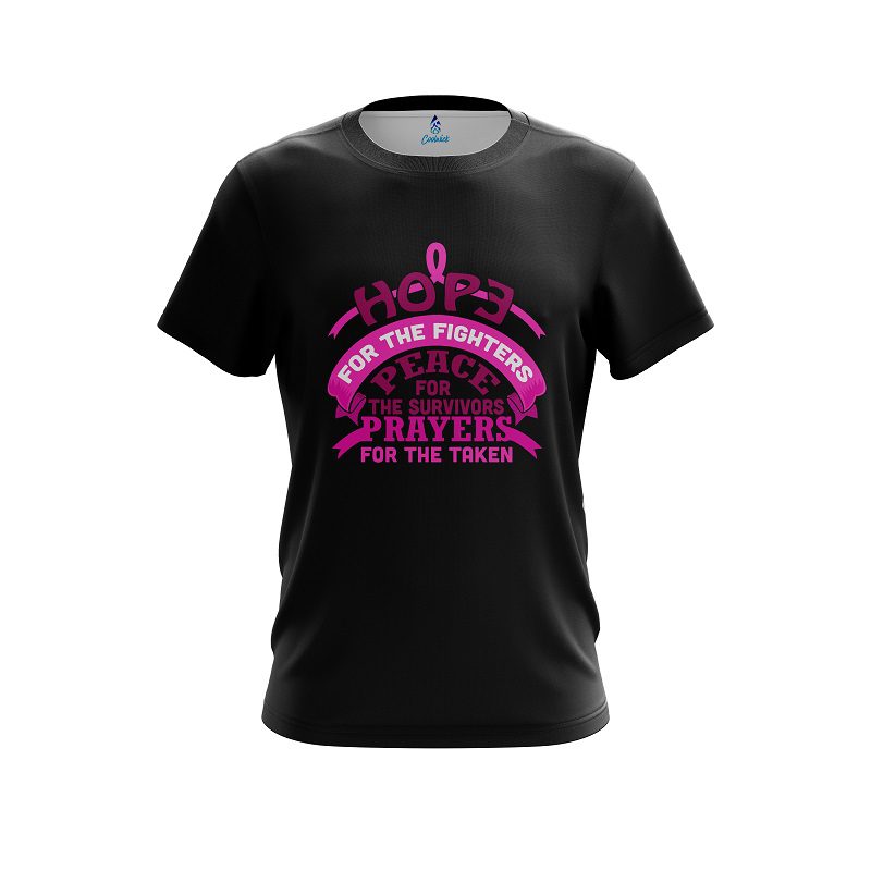 Plain Breast Cancer Hope CoolWick Bowling Jersey