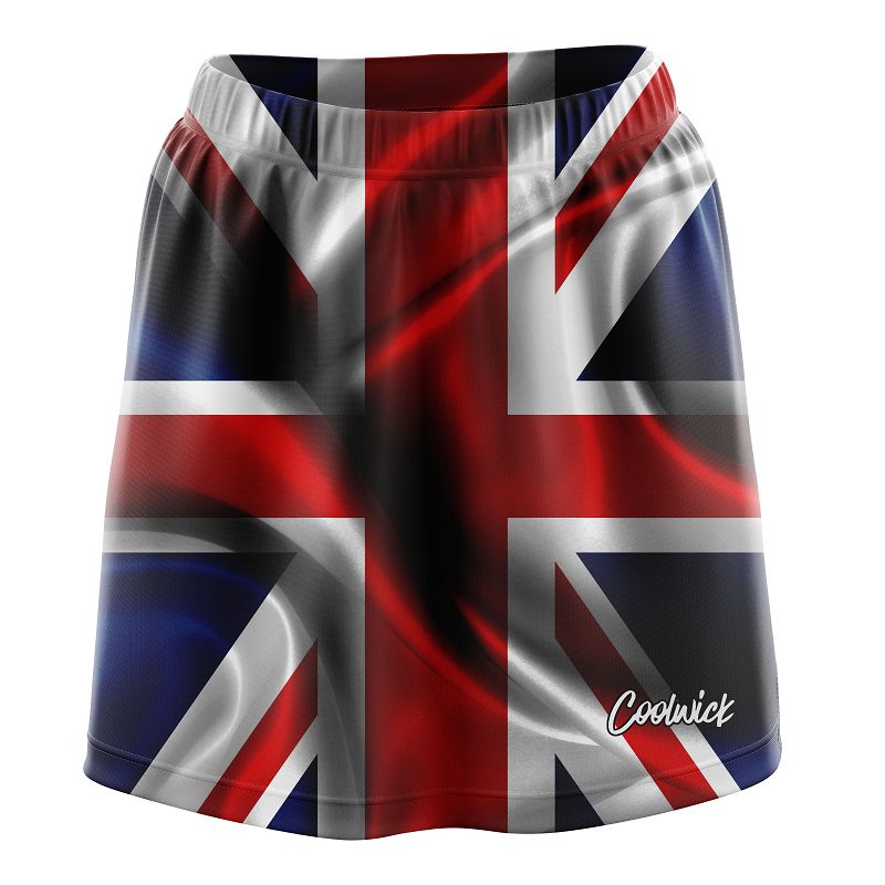 British Flag CoolWick Bowling Skort