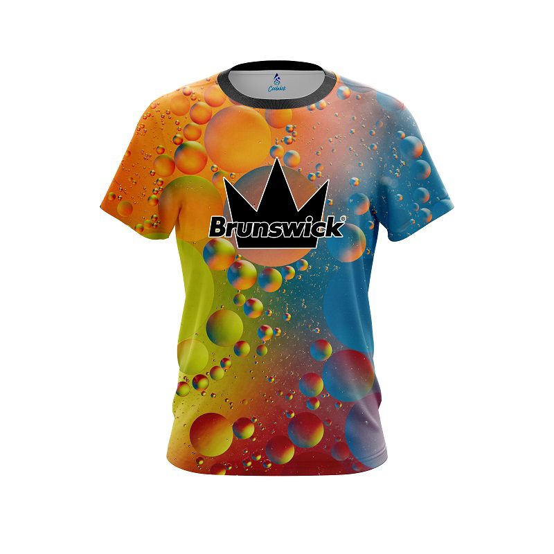 Brunswick Air Bubbles CoolWick Bowling Jersey