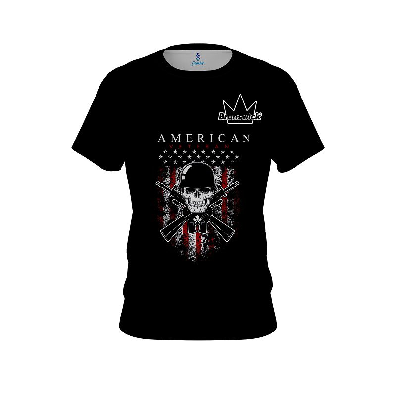 Brunswick American Veteran CoolWick Bowling Jersey