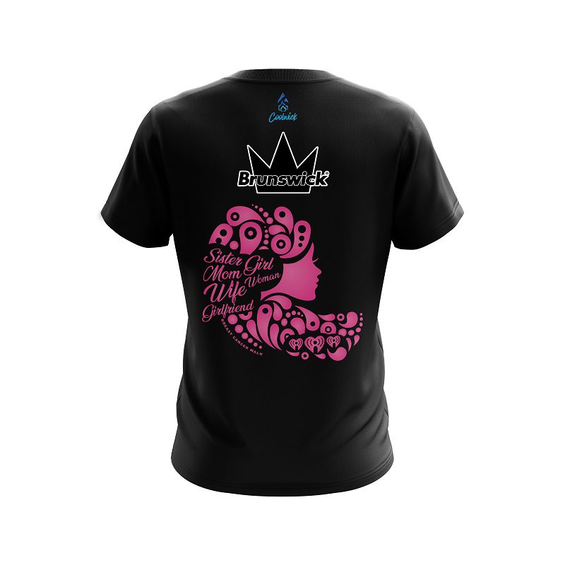 Brunswick Breast Cancer Family Bond CoolWick Bowling Jersey - Image 2