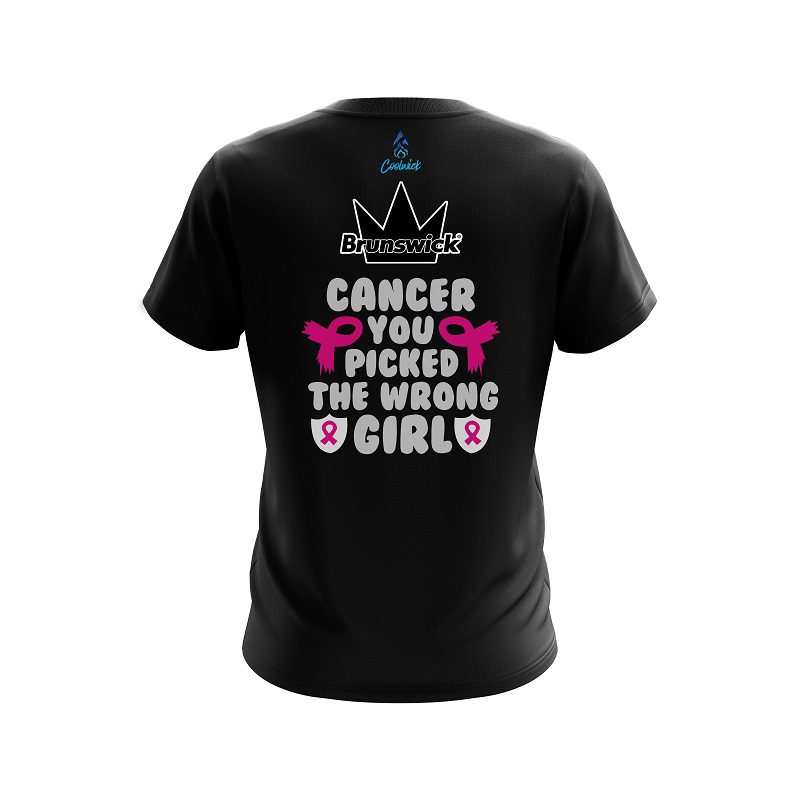 Brunswick Breast Cancer Fight Back CoolWick Bowling Jersey - Image 2
