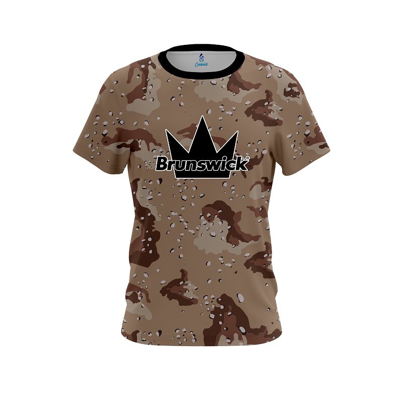 Brunswick Camo Reserves CoolWick Bowling Jersey