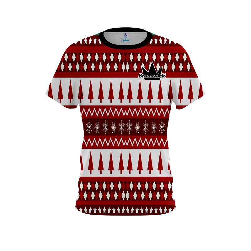 Brunswick Christmas Spirit CoolWick Bowling Jersey