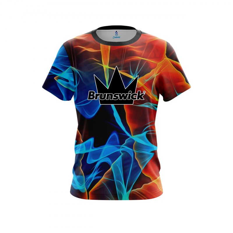 Brunswick Cloudy Smoke CoolWick Bowling Jersey