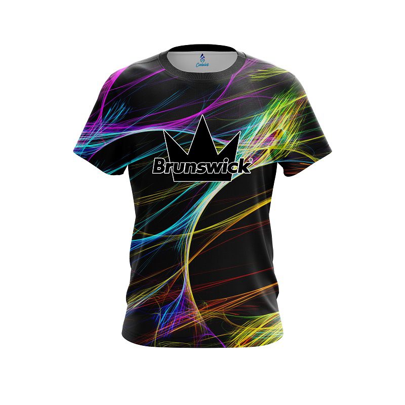 Brunswick Colorful Energy Motion CoolWick Bowling Jersey