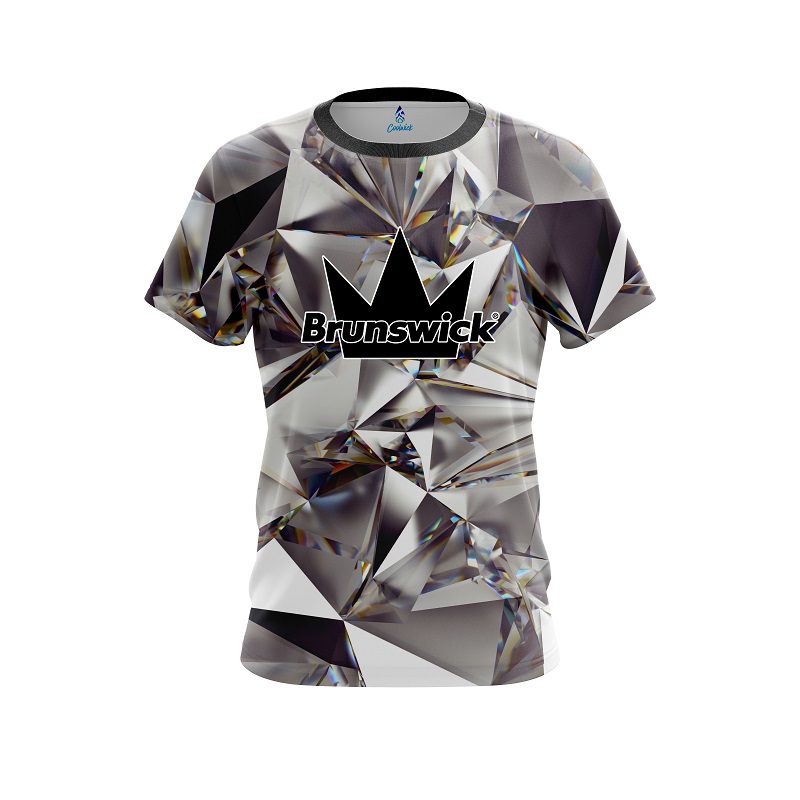 Brunswick Crystal Diamonds CoolWick Bowling Jersey