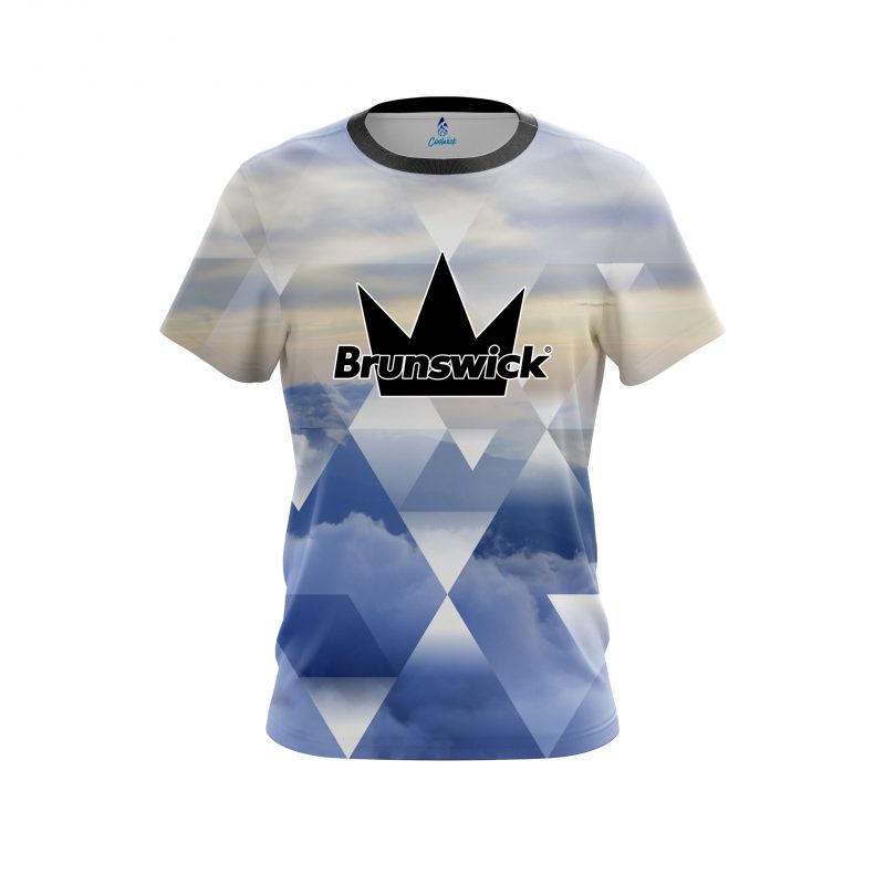 Brunswick Diamond Clouds CoolWick Bowling Jersey
