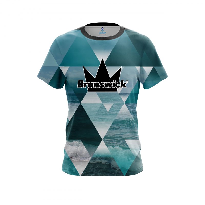 Brunswick Diamond Waves CoolWick Bowling Jersey