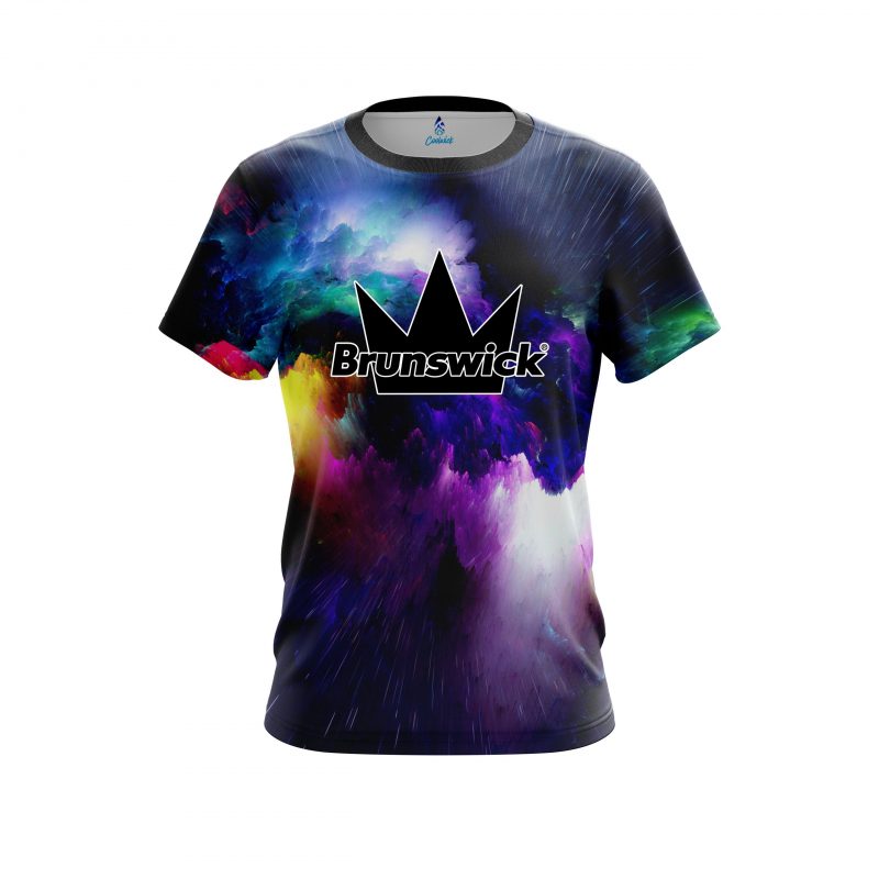 Brunswick Electrical Burst CoolWick Bowling Jersey