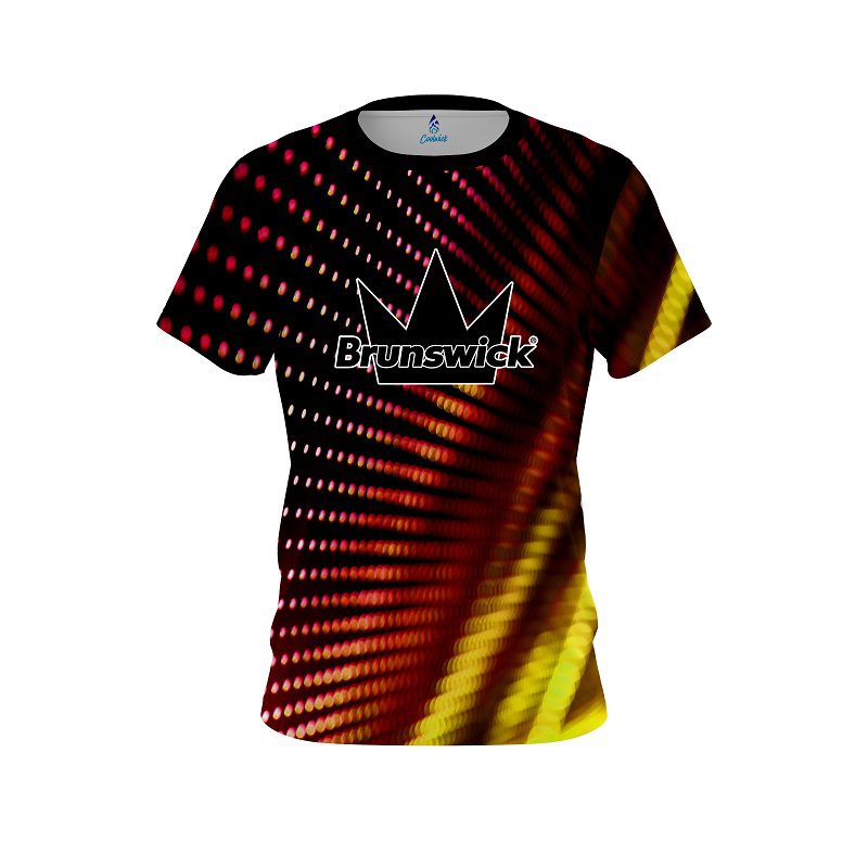 Brunswick Electronic Wave CoolWick Bowling Jersey