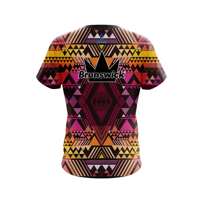 Brunswick Native Triangular CoolWick Bowling Jersey - Image 2
