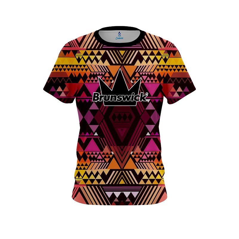 Brunswick Native Triangular CoolWick Bowling Jersey