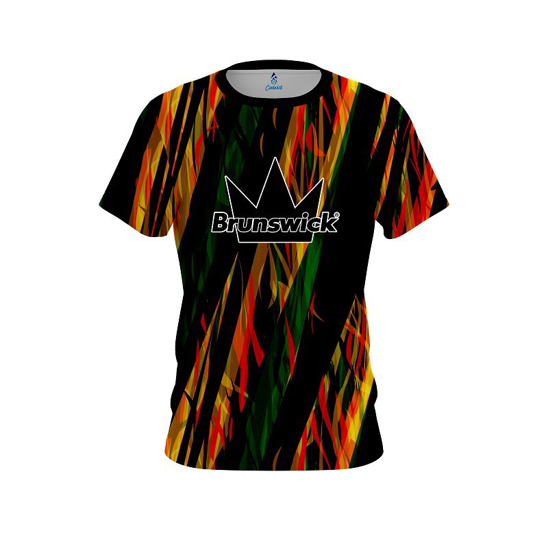 Brunswick Exotic Chaos CoolWick Bowling Jersey