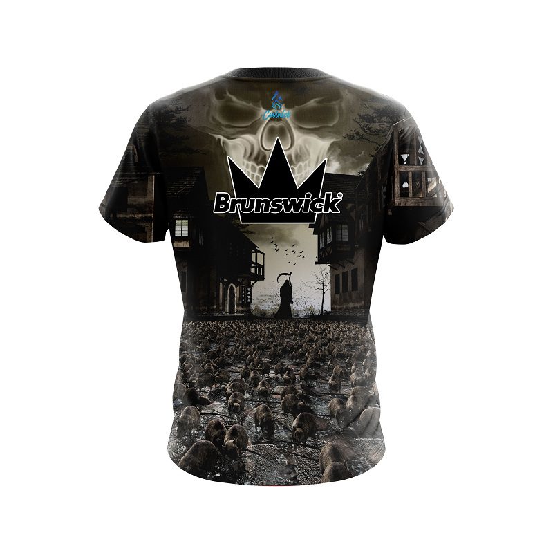 Brunswick Grim Reapers Return CoolWick Bowling Jersey - Image 2