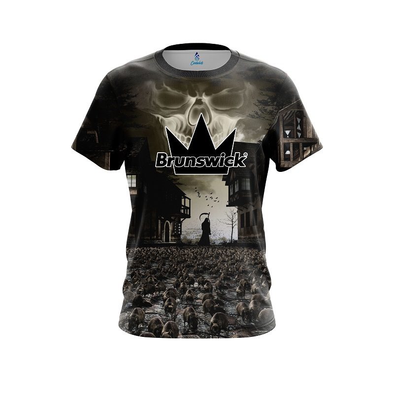 Brunswick Grim Reapers Return CoolWick Bowling Jersey