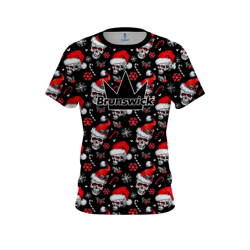 Brunswick Jolly Sugar Skull CoolWick Bowling Jersey