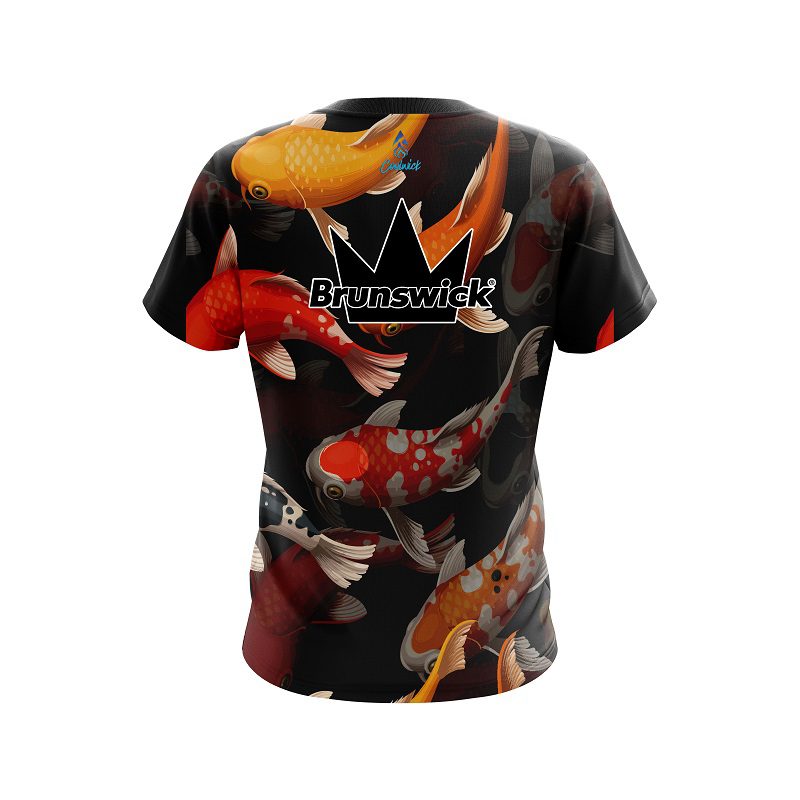 Brunswick Koi Pond CoolWick Bowling Jersey - Image 2