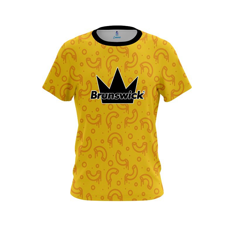 Brunswick Mac And Cheese CoolWick Bowling Jersey