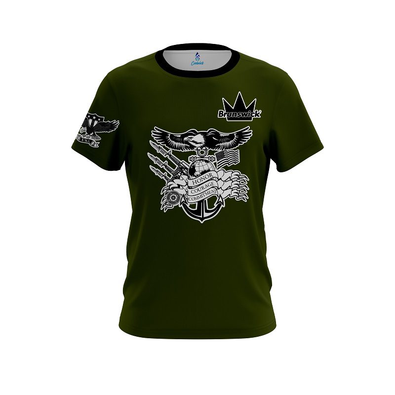 Brunswick Military Honor CoolWick Bowling Jersey