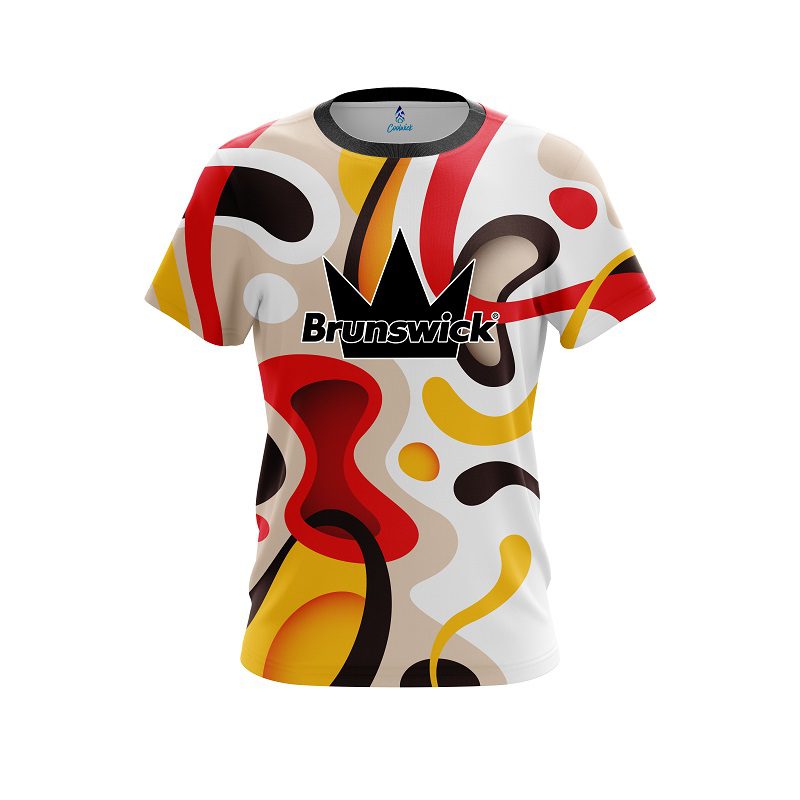 Brunswick Modern Art CoolWick Bowling Jersey