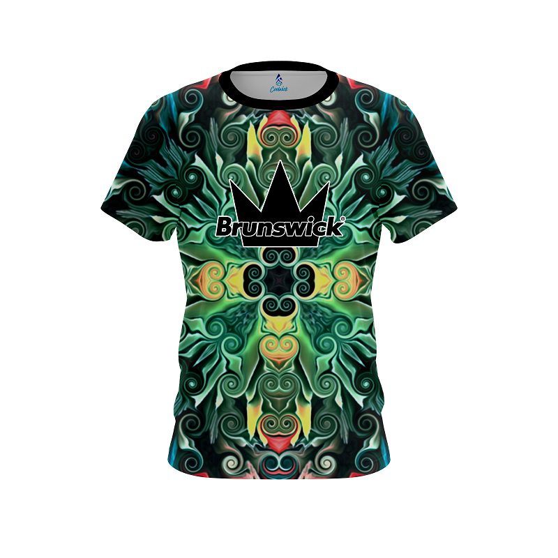 Brunswick Mosaic Bloom CoolWick Bowling Jersey