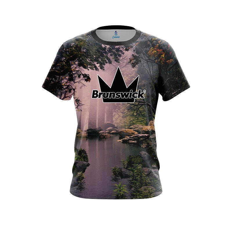 Brunswick Mystical Forest CoolWick Bowling Jersey
