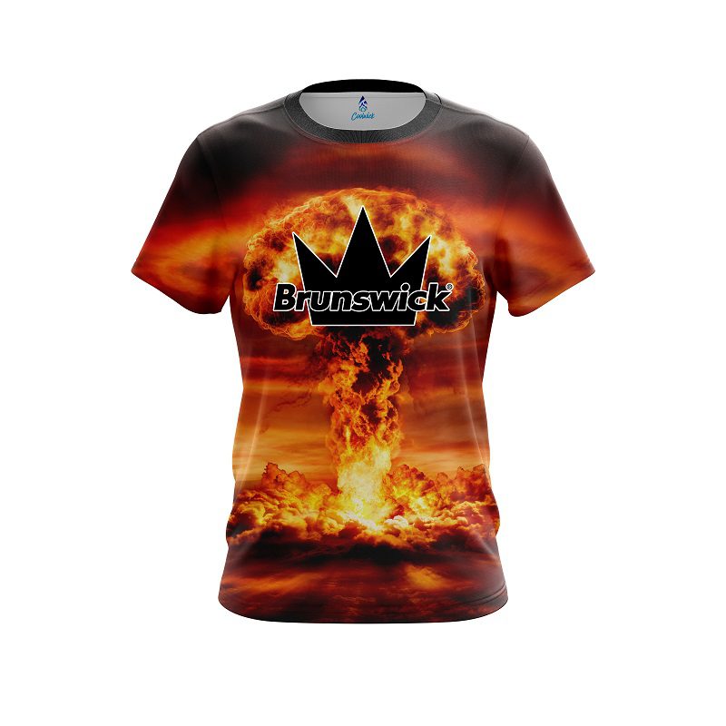 Brunswick Nuke Explosion CoolWick Bowling Jersey