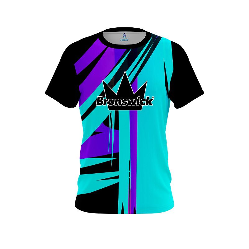Brunswick Paint Brush Drip CoolWick Bowling Jersey