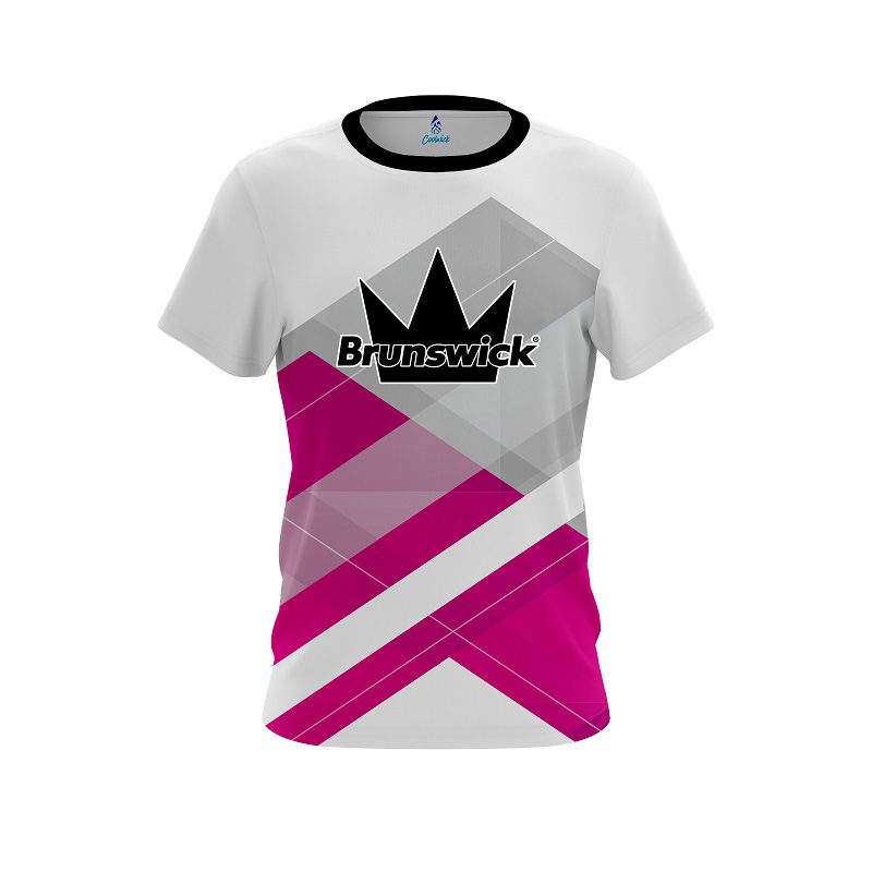 Brunswick Racing Pink CoolWick Bowling Jersey