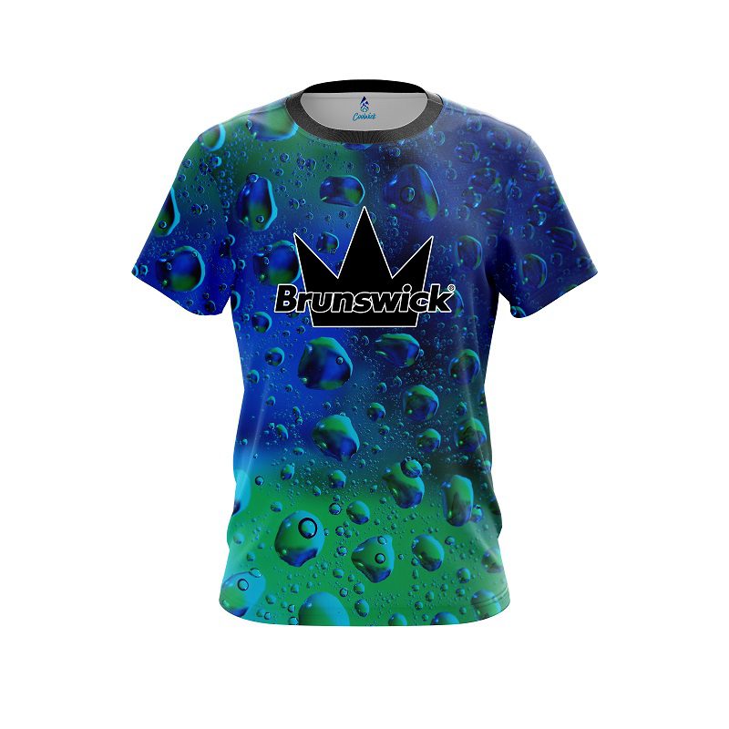 Brunswick Rain Drop CoolWick Bowling Jersey