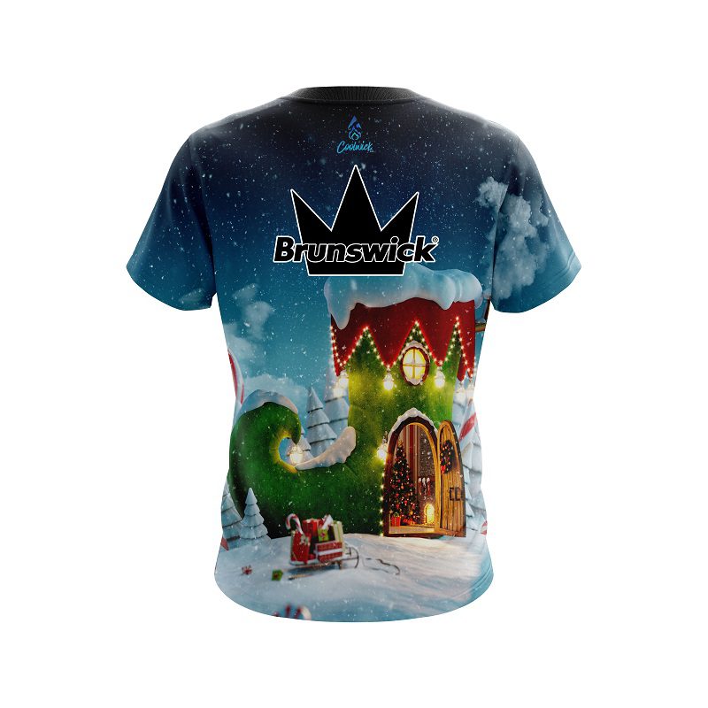 Brunswick Santas Workshop CoolWick Bowling Jersey - Image 2