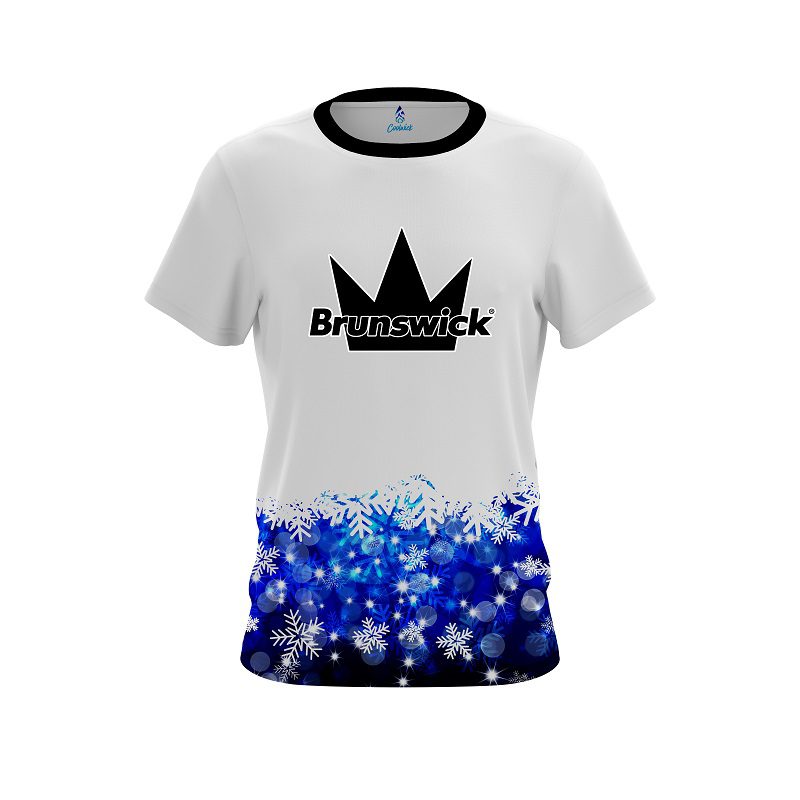 Brunswick Snowflake Season CoolWick Bowling Jersey