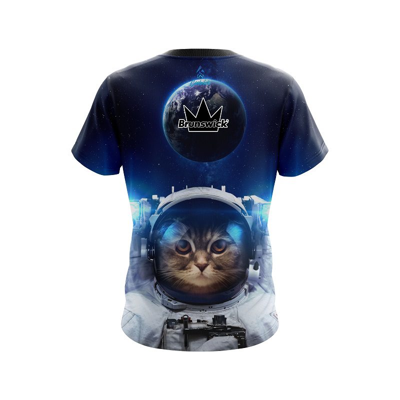 Brunswick Space Cat CoolWick Bowling Jersey - Image 2