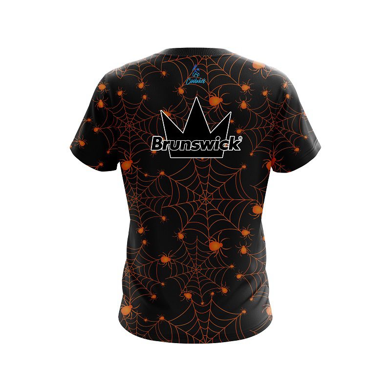 Brunswick Spider Web Madness CoolWick Bowling Jersey - Image 2