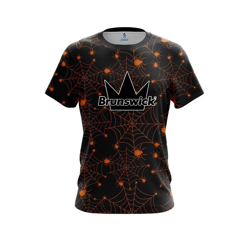Brunswick Spider Web Madness CoolWick Bowling Jersey